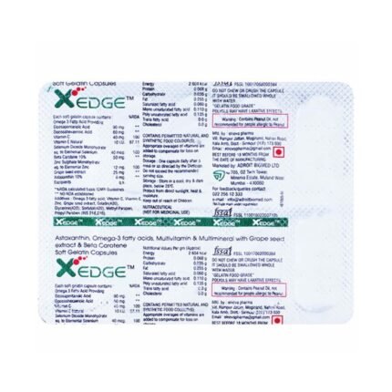 Buy XEDGE Online at Classic Medico