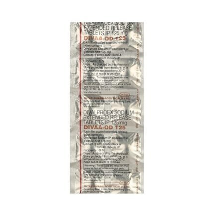Buy DIVAA OD 125 Online at Classic Medico