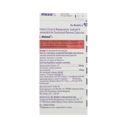 Buy RAZO L Online at Classic Medico