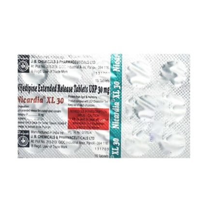 Buy NICARDIA XL 30 Online at Classic Medico