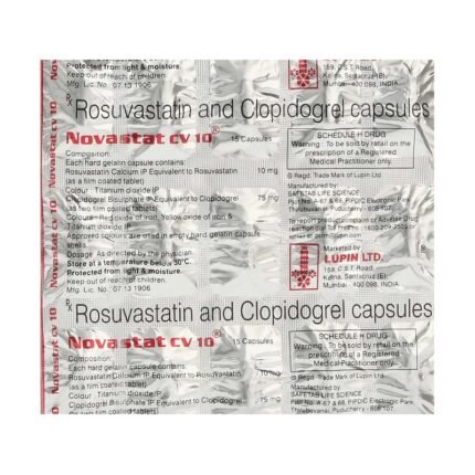 Buy NOVASTAT CV 10 Online at Classic Medico