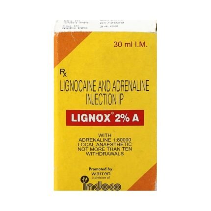 Buy LIGNOX 2% A INJECTION Online at Classic Medico