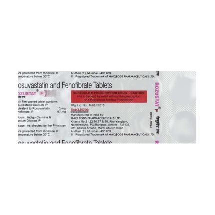 Buy ROZUSTAT F 10 Online at Classic Medico