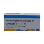 Buy LUPISULIN R 40IU/ML INJECTION Online at Classic Medico