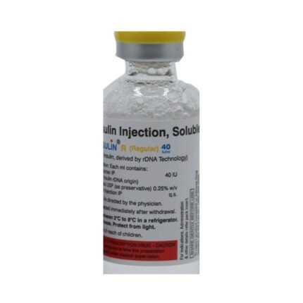 Buy LUPISULIN R 40IU/ML INJECTION Online at Classic Medico