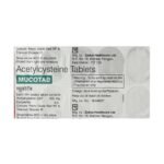 Buy MUCOTAB 600 Online at Classic Medico