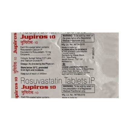 Buy JUPIROS 10 Online at Classic Medico