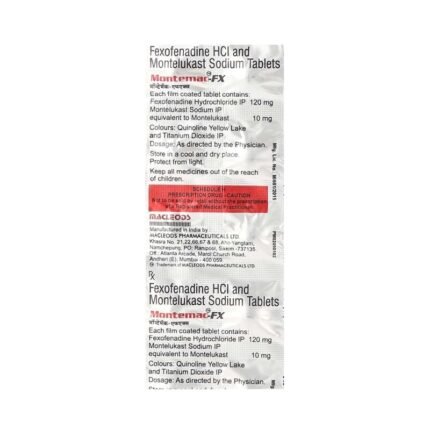 Buy MONTEMAC FX Online at Classic Medico