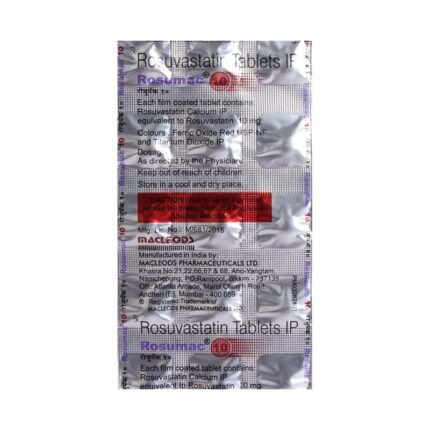 Buy ROSUMAC 10 Online at Classic Medico