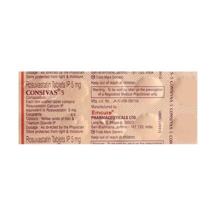 Buy CONSIVAS 5 Online at Classic Medico