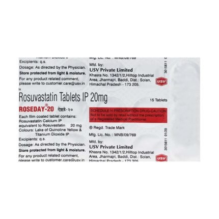 Buy ROSEDAY 20 Online at Classic Medico