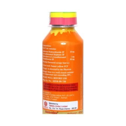 Buy AMBROLITE LEVO SYRUP Online at Classic Medico