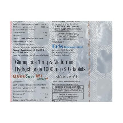 Buy GLIMISAVE M1 FORTE Online at Classic Medico