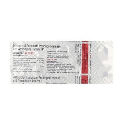 Buy AMLOVAS M 5/50 Online at Classic Medico