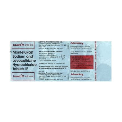 Buy LAVETA M Online at Classic Medico