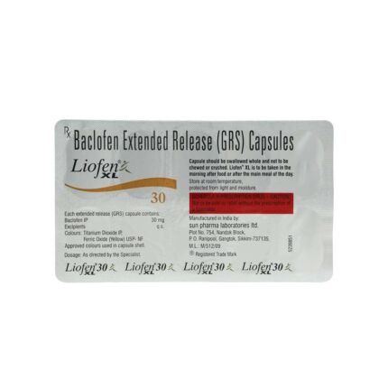 Buy LIOFEN XL 30 Online at Classic Medico