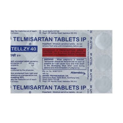 Buy TELLZY 40 Online at Classic Medico