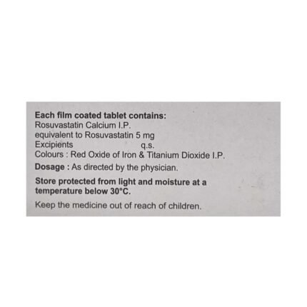 Buy ROSAVE 5 Online at Classic Medico