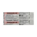Buy ROZUCOR 20 Online at Classic Medico