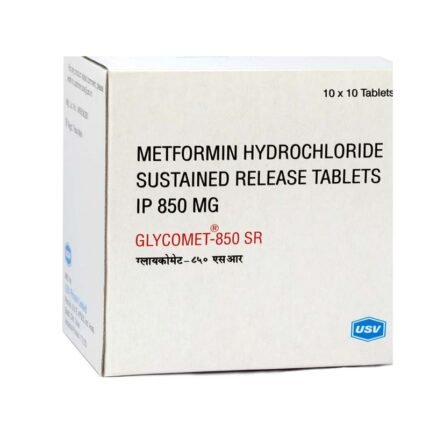 Buy GLYCOMET SR 850 Online at Classic Medico