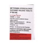 Buy GLYCOMET SR 850 Online at Classic Medico