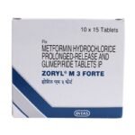Buy ZORYL M 3 FORTE Online at Classic Medico