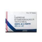 Buy ZORYL M 3 FORTE Online at Classic Medico