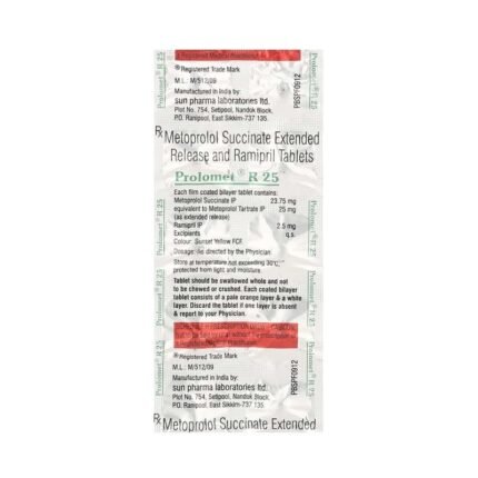 Buy PROLOMET R 25 Online at Classic Medico