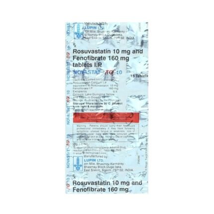 Buy NOVASTAT TG 10 Online at Classic Medico