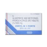 Buy ZORYL M 1 FORTE Online at Classic Medico