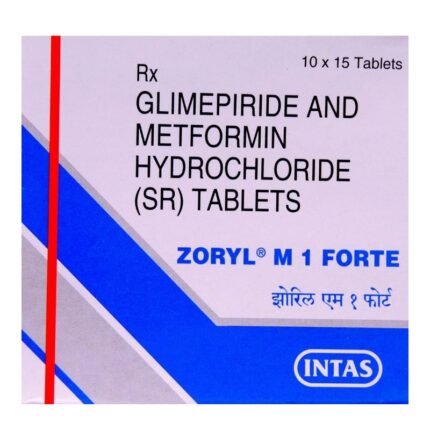 Buy ZORYL M 1 FORTE Online at Classic Medico