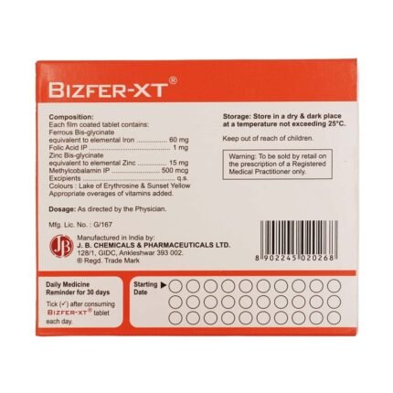 Buy BIZFER XT Online at Classic Medico