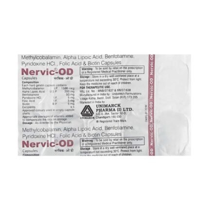 Buy NERVIC OD Online at Classic Medico