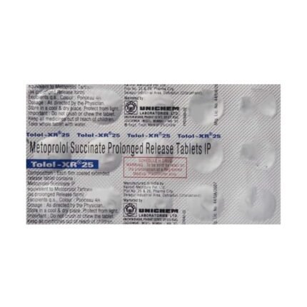 Buy TOLOL XR 25 Online at Classic Medico