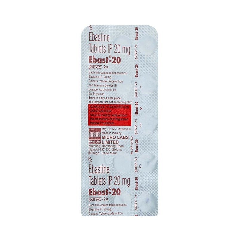 EBAST 20 Buy EBAST 20 Online at Classic Medico
