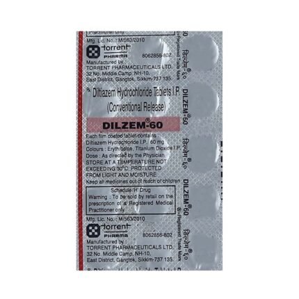 Buy DILZEM 60 Online at Classic Medico