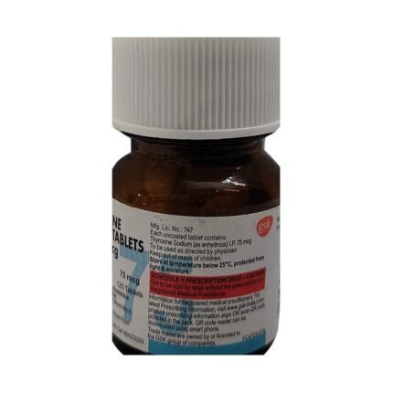Buy ELTROXIN 75 Online at Classic Medico