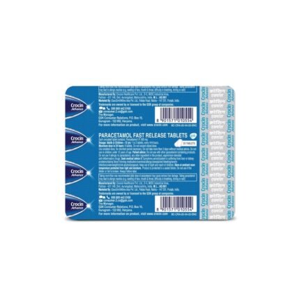 Buy CROCIN ADVANCE 500 Online at Classic Medico