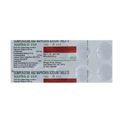 Buy NAPRA D 250 Online at Classic Medico