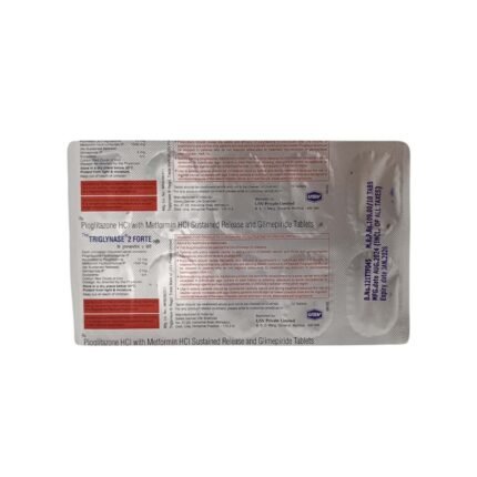 Buy TRIGLYNASE 2 FORTE Online at Classic Medico