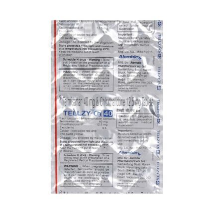Buy TELLZY CH 40 Online at Classic Medico