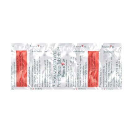Buy ROSUVAS F 20 Online at Classic Medico