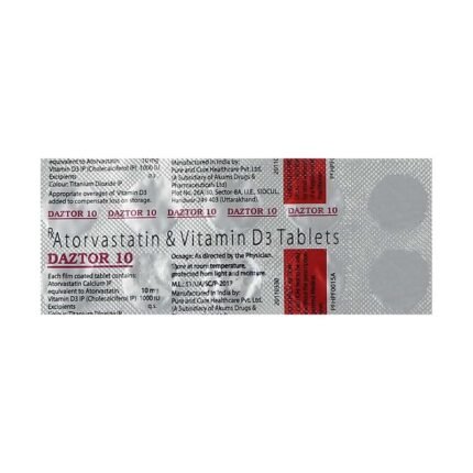 Buy DAZTOR 10 Online at Classic Medico