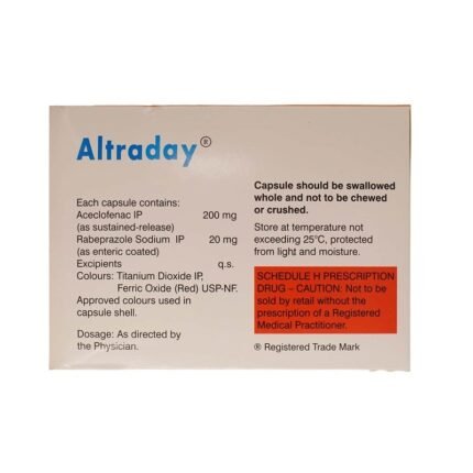 Buy ALTRADAY Online at Classic Medico