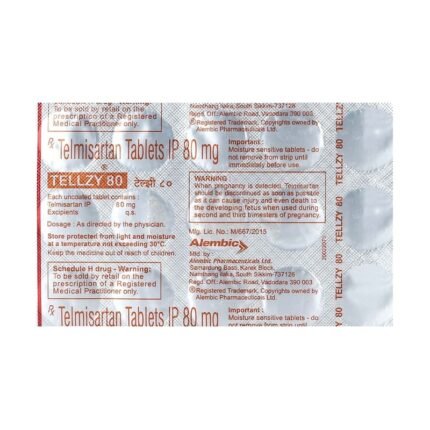 Buy TELLZY 80 Online at Classic Medico