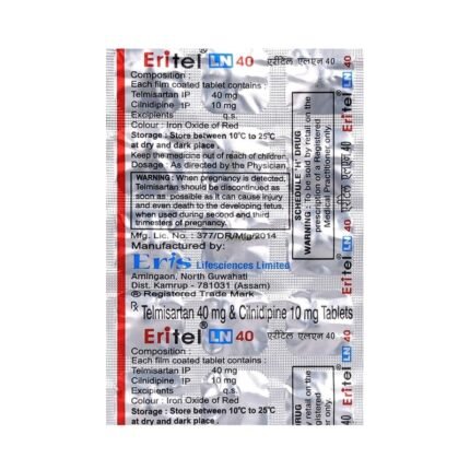 Buy ERITEL LN 40 Online at Classic Medico