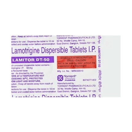 Buy LAMITOR DT 50 Online at Classic Medico