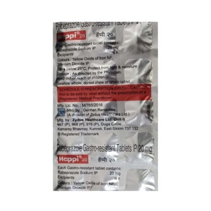Buy HAPPI 20 Online at Classic Medico