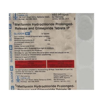Buy GLADOR M1 Online at Classic Medico
