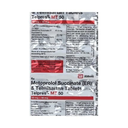 Buy TELPRES MT 50 Online at Classic Medico